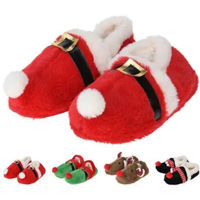 Домашний текстиль Promstore 51192 Тапочки новогодние с бантом и пряжкой, размер 36-41