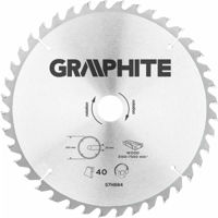 Диск отрезной Graphite 57H684 Disc circular pentru lemn, 250x30mm, 40 dinti