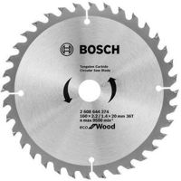 Диск отрезной Bosch 2608644374 Диск ECO для дерева 160x2,2/1,4x20 36T
