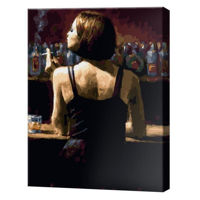 Tablou pe numere Art Gallery GX38865 Seara la cafenea 40x50cm Eco