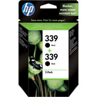 Cartuș imprimantă HP HP 339 (C9504EE) Black 2-pack of C8767EE for Photosmart 8450, OfficeJet 7410