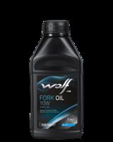 Масло для мототехники WOLF, 10W FORK OIL 0.5L