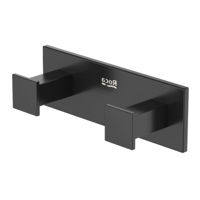 Accesoriu pentru baie Roca Hotels Square Negru Mat A817602C40