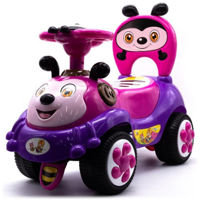 Толокар New World 7625 Masinuta de impins Albinuta, roz, 140706