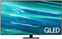 75" LED TV Samsung QE75Q80AAUXUA, Black (3840x2160 UHD, SMART TV, PQI 3200Hz, DVB-T/T2/C/S2)