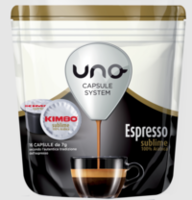 Cafea capsule Kimbo Uno Sublime, 16 buc.