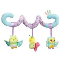 Jucărie cu pandantiv Sensillo Z-041 Игрушка Плюш-Спираль 8298 Spring Owl