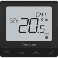 Термостат Salus SQ610BEE (negru) Quantum, RF