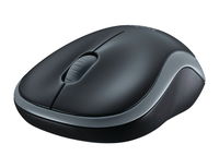 Wireless Mouse Logitech M185, Optical, 1000 dpi, 3 buttons, Ambidextrous, 1xAA, Gray