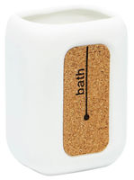 Стакан для зубных щёток Bisk 05584 CORSA alb