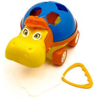 Игрушка Maximus MX5103 Jucăriesorte cu șiret Hippo logica în assort.