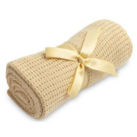 Детское постельное белье Sensillo 42712 Плед Хлопок 391 Moli Coffee Beige