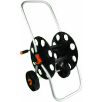 Furtun TopGarden 380966 катушка для шланга с металлической рамой и колесами
