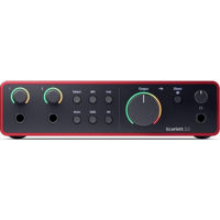 DJ контроллер Focusrite Scarlett 2i2 4th Gen