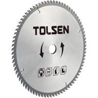 Аксессуар для пилы Tolsen Disc circular pentru lemn 355x30mm 80T (76176)