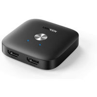 Переходник для AV Ugreen Switcher Bi-Directional 2in1 2*HDMI 4K 30Hz or 1*HDMI 4K 30Hz to 1*HDMI 4K 30Hz or 2*HDMI 4K 30Hz CM217, Black