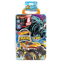 Машина Hot Wheels HWCC21 Container pentru 6 mașinuțe din seria Monster Trucks