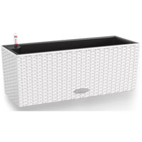 Ghiveci pentru flori Lechuza Balconera Cottage 50, White