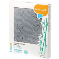 Аксессуар для самых маленьких BabyOno 1478/02 Patura din bambus (gri)