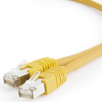 Patch Cord Cat.6U  0.5m, Yellow, PP6U-0.5M/Y, Cablexpert, Stranded Unshielded