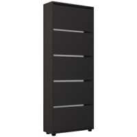 Raft pentru încălțăminte Mobildor-Lux Leo 50x27x203H cm Anthracite