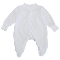 Детская одежда Minikin 242011856 Комбинезон для особых случаев р-р56, белый, мальчик