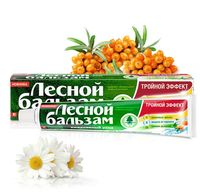 cumpără Pastă de dinți Lesnoi Balsam Mușețel, cătină 75ml în Chișinău