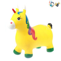 Jucarie gonflabila de sarit "Unicorn" (lumini, sunete) 54487 (7251)