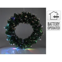 Новогодний декор Promstore 11071 Coroana 9LED 50cm, multicolor