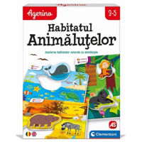 Настольная игра Agerino 58793 Unde traiesc animalutele RO