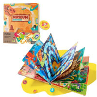 Настольная игра Mideer MD3360 Carte cu jocuri Aventuri la muzeu, 6 în 1