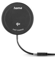 Зарядное устройство беспроводное Hama 201725 Wireless Qi2 Charging Pad, Fast 15W