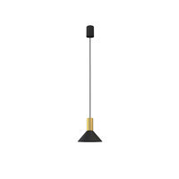 Suspensie HERMANOS A black/solid brass 8103