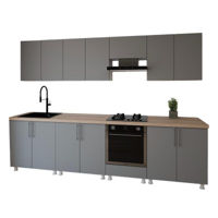 Мебель для кухни Smartex (30167) K4 300сm Grafit