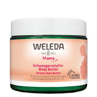 Масло твердое для профилактики растяжек Weleda Mama 150 мл