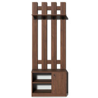 Mobilă pentru antreu Fabrik Home Tina nuc-piatră