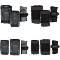 Echipament de protecție Powerslide 903295 Standart Black/Teal set Size L