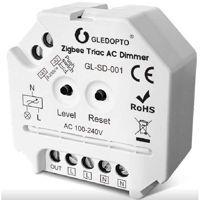 Întrerupător electric Gledopto GL-SD-001 ZigBee Pro Triac AC / Trailing Edge Dimmer