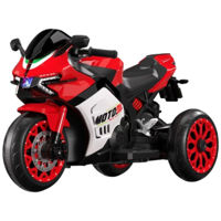 Электромобиль Richi (64767) Motocicleta pe acumulator rosie (JMBD583)