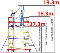 cumpără Turn modular mobil ВСР (1,2x2,0) 1+14 în Chișinău