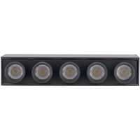 Освещение для помещений LED Market Linear Magnetic Spot Light 8W, 4000K, LM-M7105, 4 big spots, Black