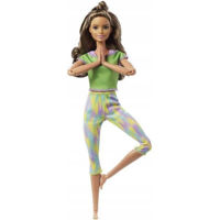 Кукла Barbie GXF05 Made to Move (bruneta)