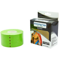 Бандаж спортивный Arena кинезиотейп L-5m h-5см зеленый