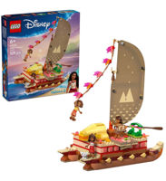 Конструктор Lego 43270 Disney Canoea de aventură a Moanei
