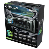 Car Media Receiver Bluetooth MUSE M-199 DAB, Bluetooth/CD/MP3/USB/SD