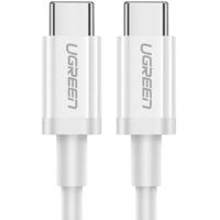 Кабель для моб. устройства Ugreen 60520 Cable Type-C 2.0 to Type-C 2.0 5A 60W 2m, White, US300