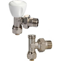 Supapă de închidere E.C.A. Set robineti radiator (tur-retur) Eurocon 16*1/2"