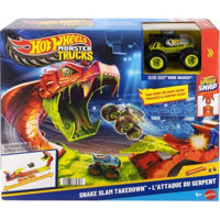 Машина Hot Wheels JJN44 Monster Trucks: Snake Attack
