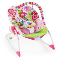 Leagăn pentru bebeluși Bright Starts 10125 2 in 1 Raspberry Garden
