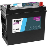 Автомобильный аккумулятор Exide AGM 12V 45Ah 380EN 237x127x227 -/+ (EK454)